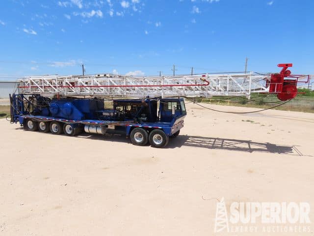 LOADCRAFT 550 Well Service Rig w/ 112' Mast – YD1